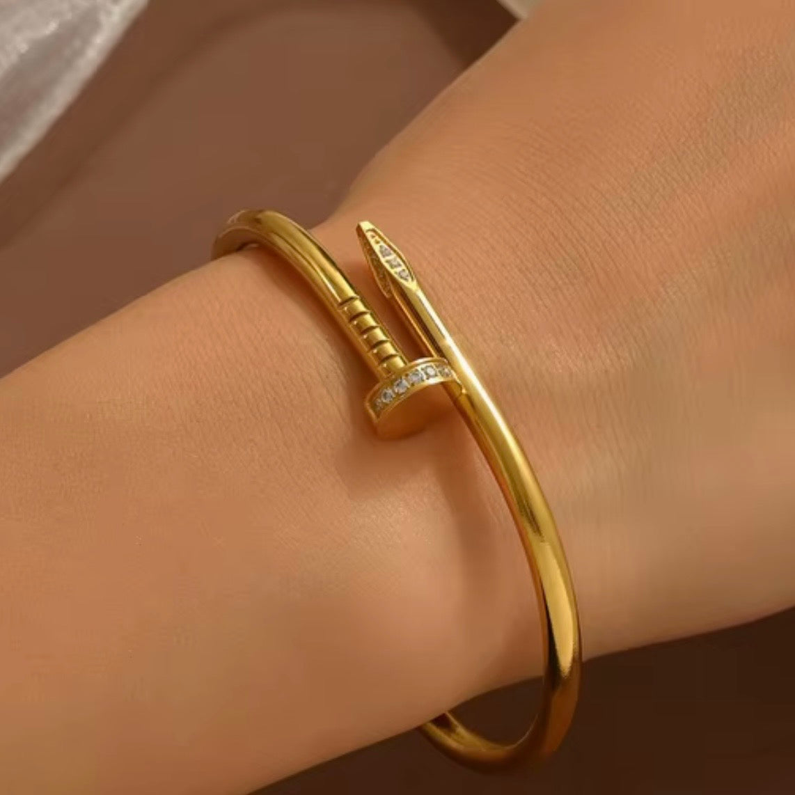 Cartier nail bracelet