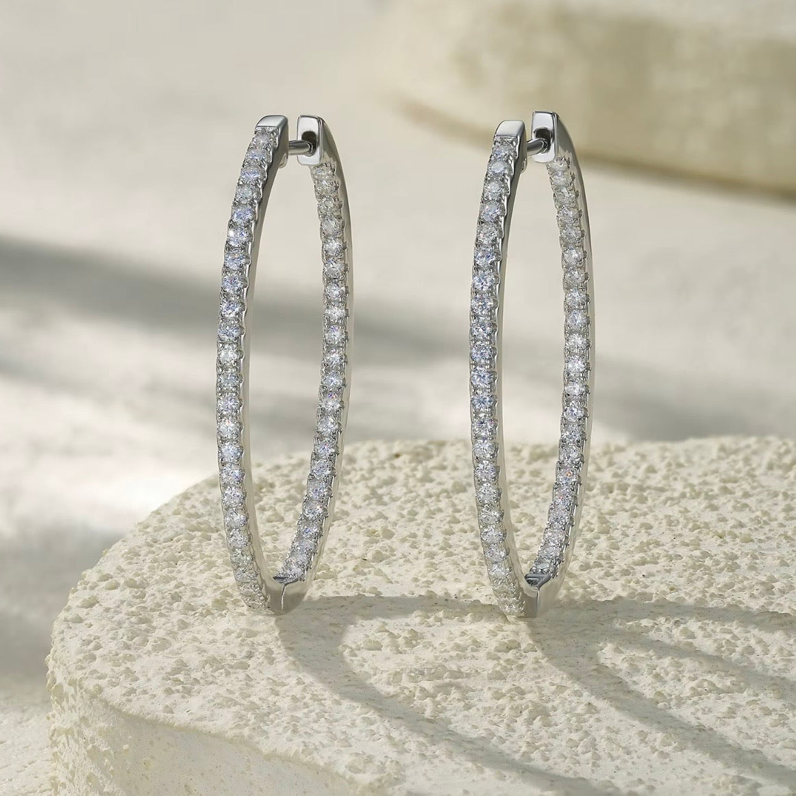 Hoop earrings