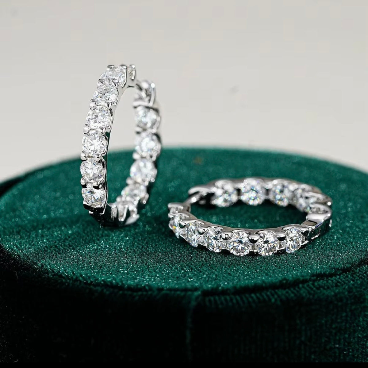 Hoop earrings