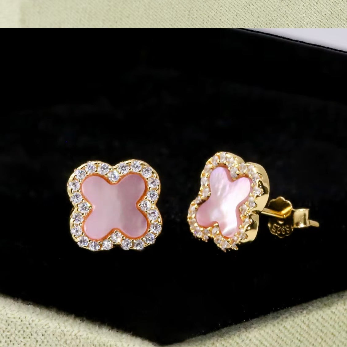 Van cleef inspired earrings