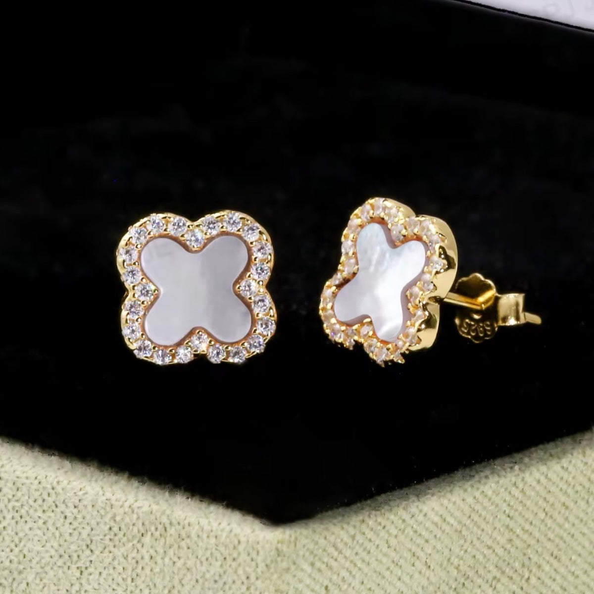 Van cleef inspired earrings