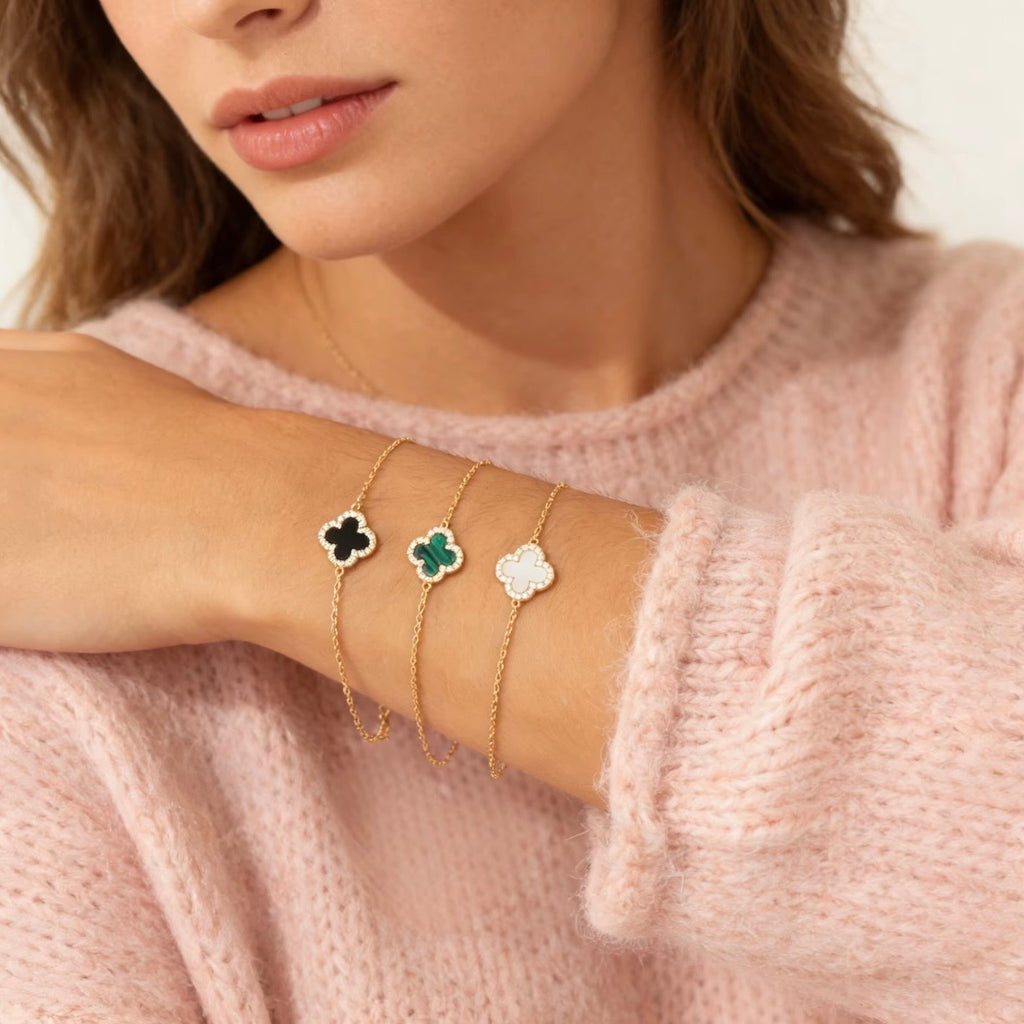 Single clover bracelet