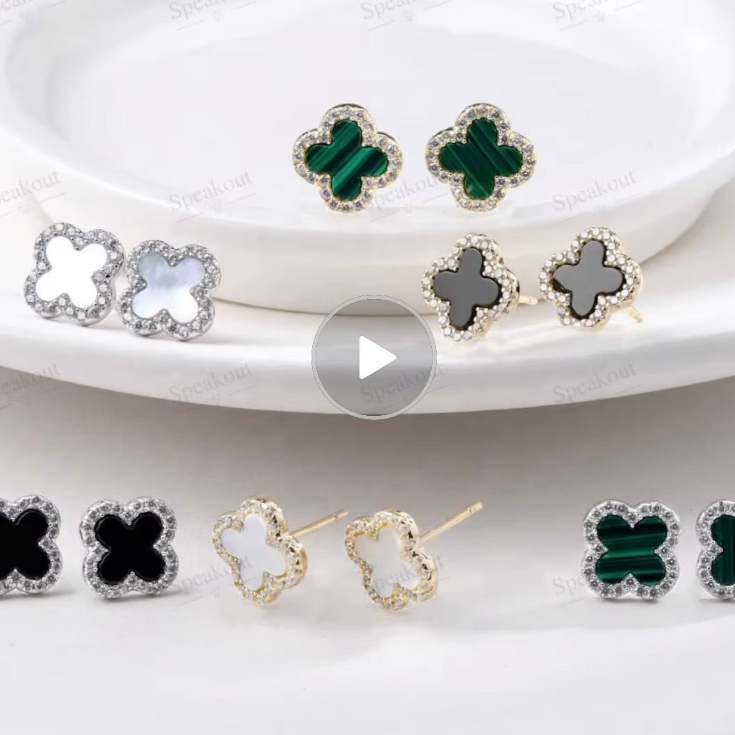 Van cleef inspired earrings