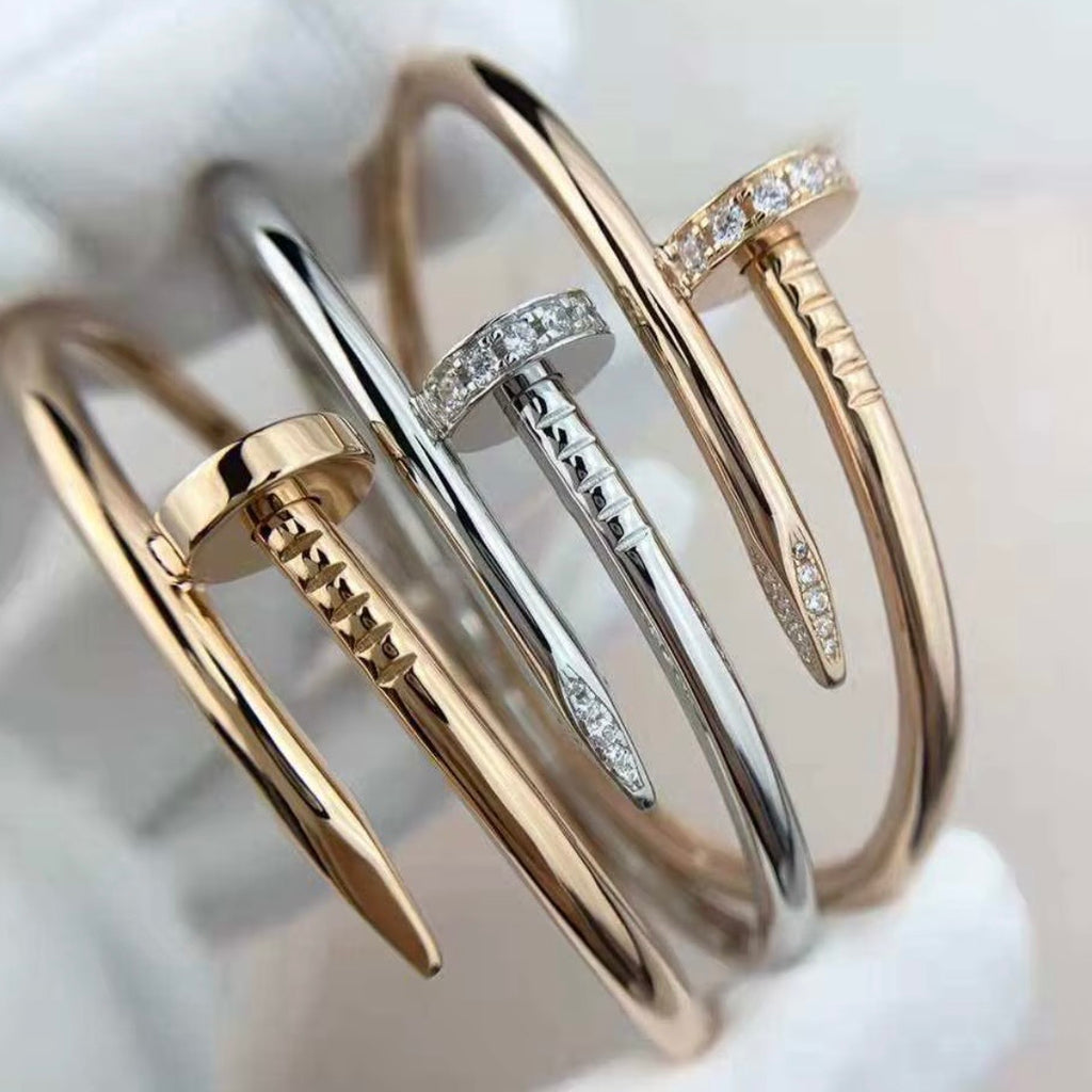 Cartier nail bracelet