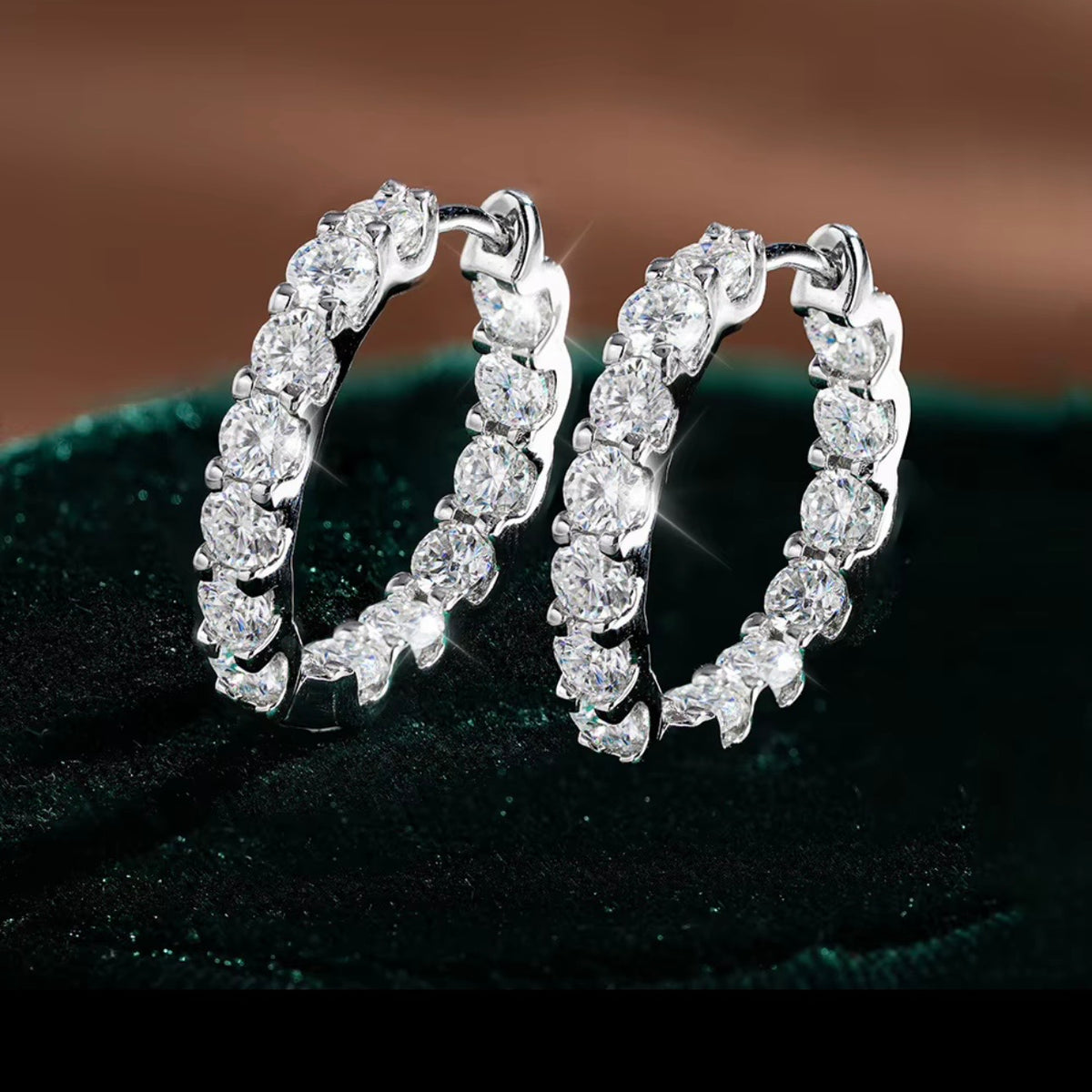 Hoop earrings