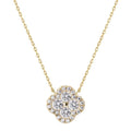 Diamond clover necklace