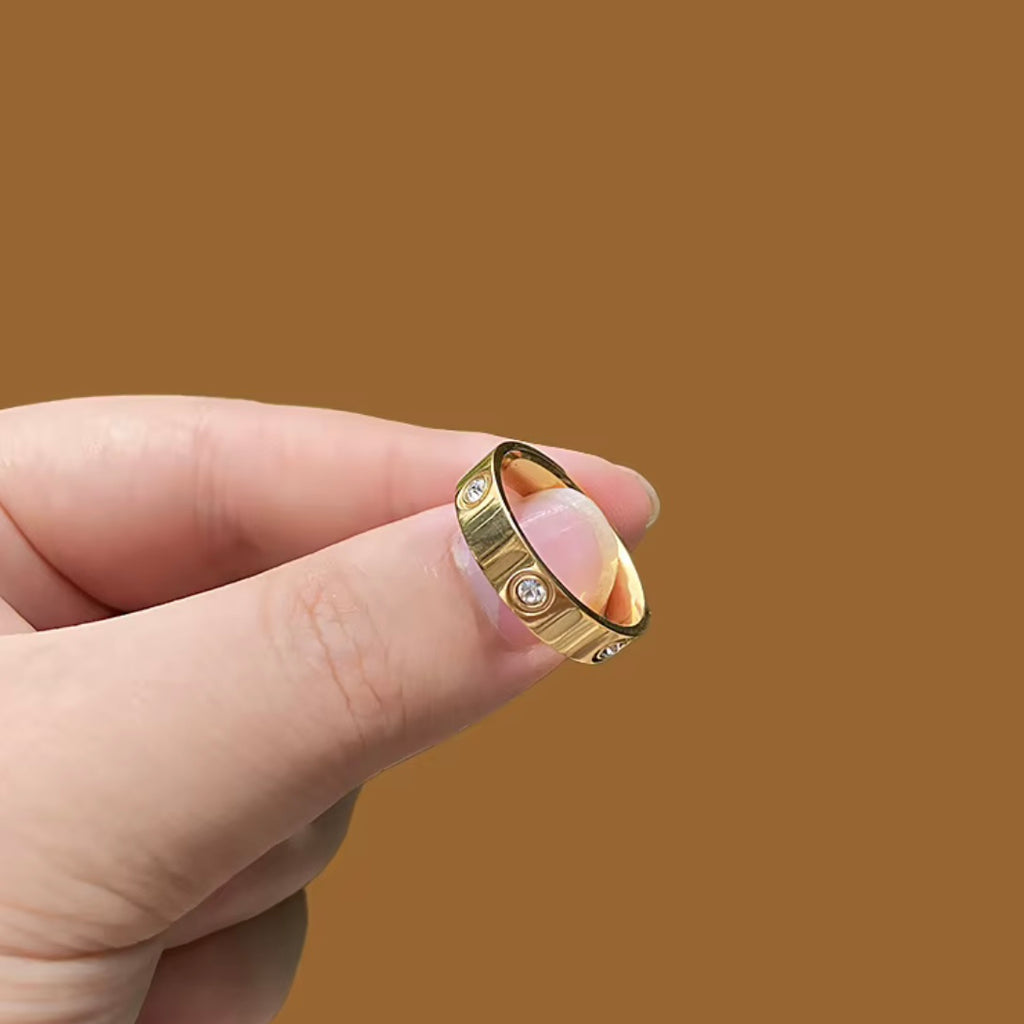 Cartier inspired love rings