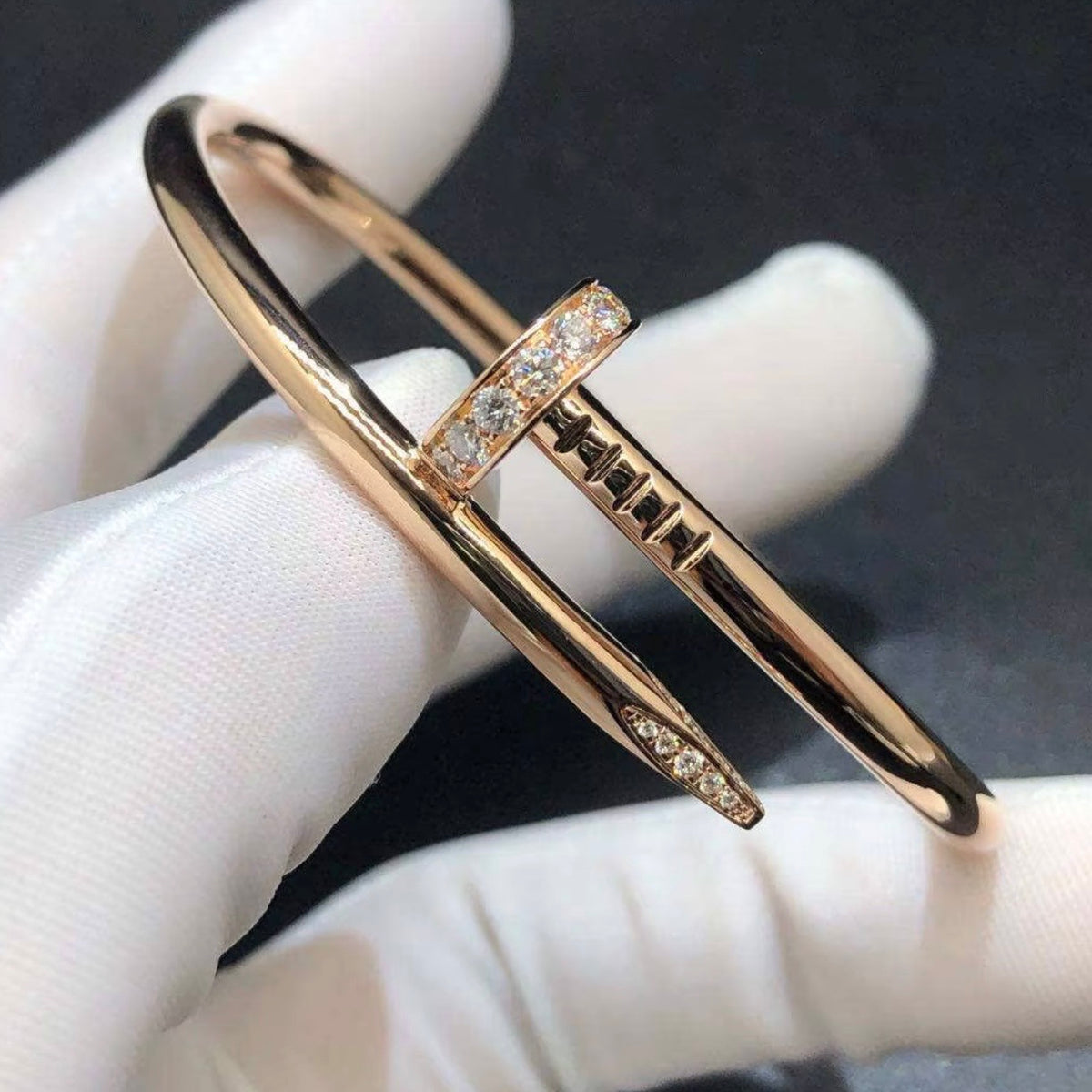 Cartier nail bracelet