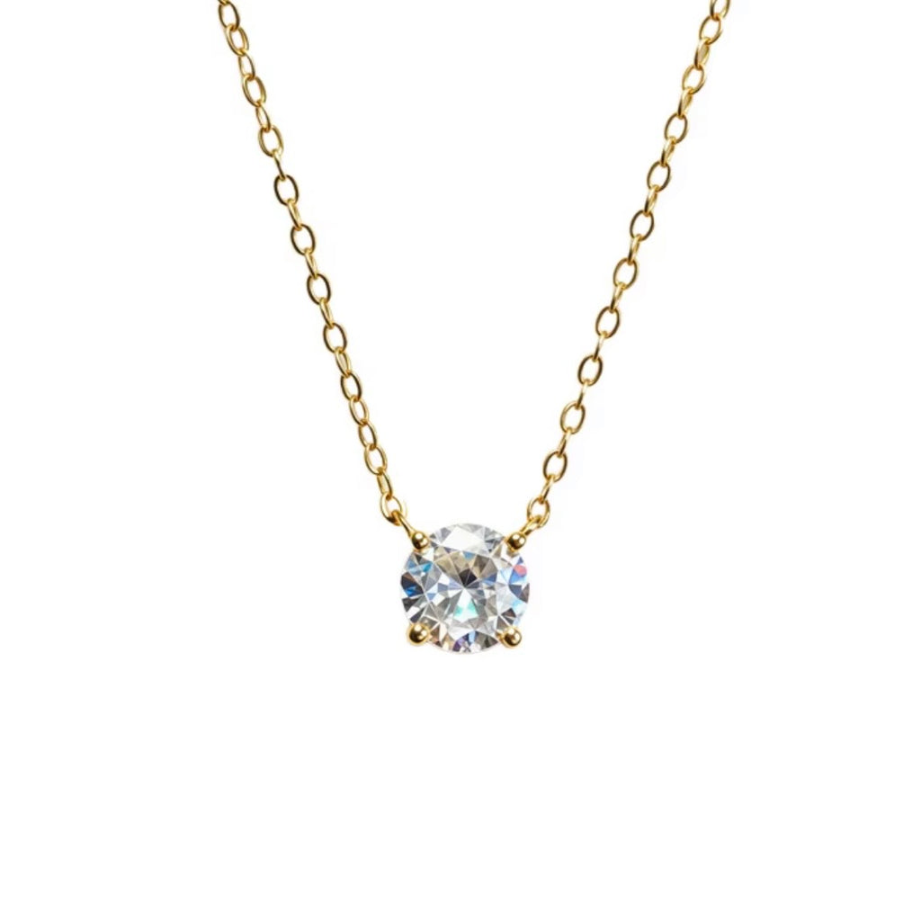 Diamond pendant necklace