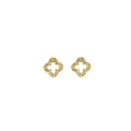 Dainty clover earrings