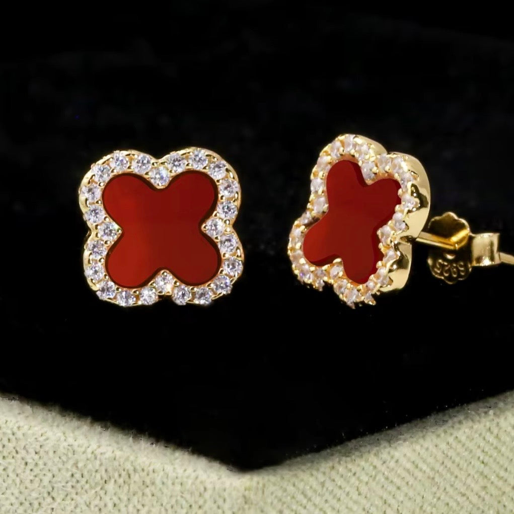 Van cleef inspired earrings