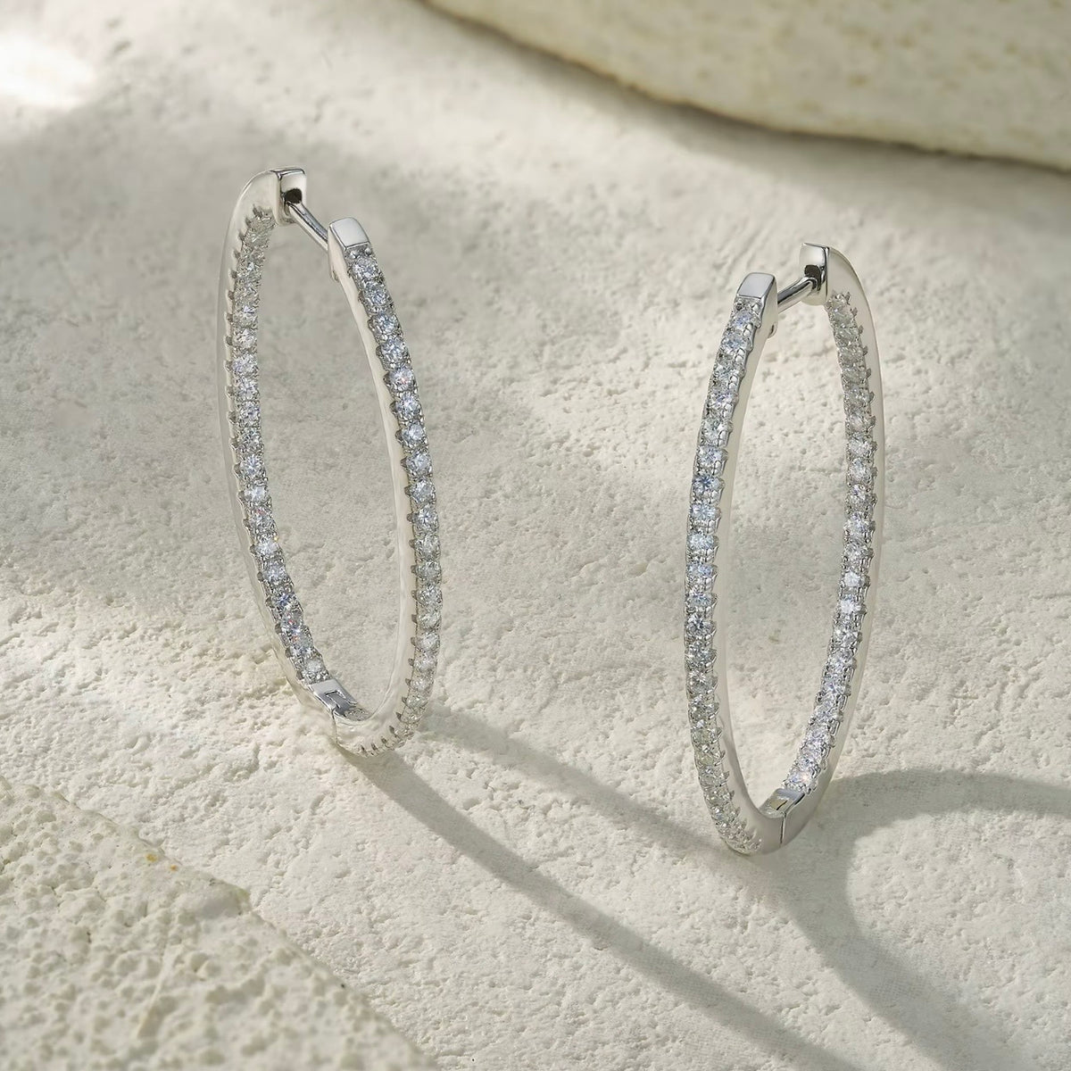 Hoop earrings