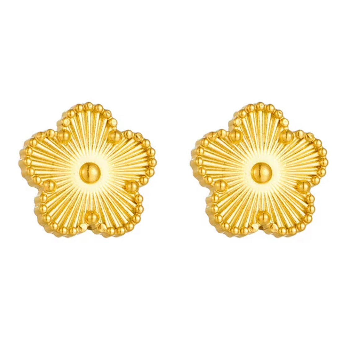 18k flower set